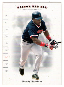 Manny Ramirez - Boston Red Sox (MLB Baseball Card) 2001 Upper Deck SP Authentic # 23 Mint