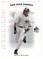 Bernie Williams - New York Yankees (MLB Baseball Card) 2001 Upper Deck SP Authentic # 37 Mint