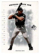 Carlos Lee - Chicago White Sox (MLB Baseball Card) 2001 Upper Deck SP Authentic # 193 Mint