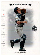 Jorge Posada - New York Yankees (MLB Baseball Card) 2001 Upper Deck SP Authentic # 194 Mint