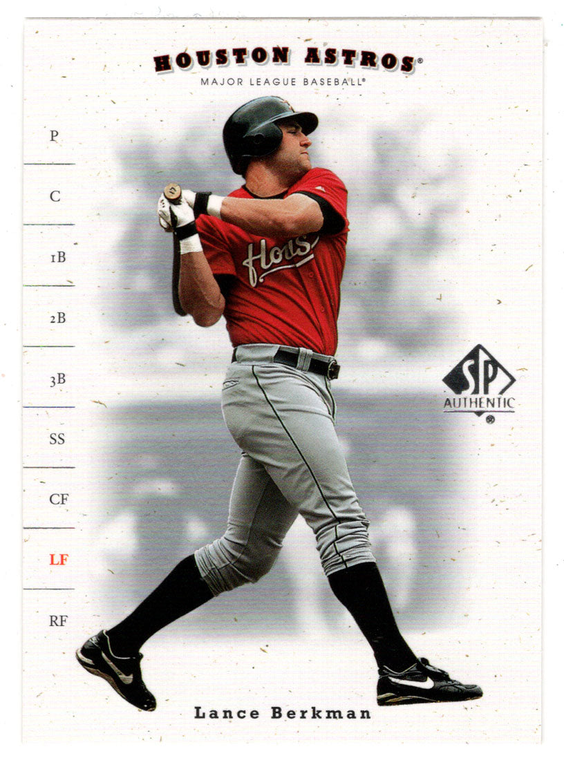 Lance Berkman - Houston Astros (MLB Baseball Card) 2001 Upper Deck SP –  PictureYourDreams
