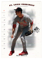 Matt Morris - St. Louis Cardinals (MLB Baseball Card) 2001 Upper Deck SP Authentic # 198 Mint