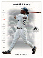 Fred McGriff - Chicago Cubs (MLB Baseball Card) 2001 Upper Deck SP Authentic # 199 Mint