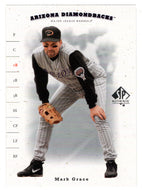 Mark Grace - Arizona Diamondbacks (MLB Baseball Card) 2001 Upper Deck SP Authentic # 200 Mint