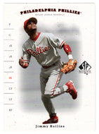 Jimmy Rollins - Philadelphia Phillies (MLB Baseball Card) 2001 Upper Deck SP Authentic # 207 Mint