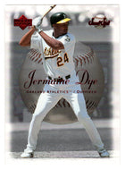 Jermaine Dye - Oakland Athletics (MLB Baseball Card) 2001 Upper Deck Sweet Spot # 92 Mint