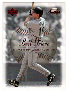 Ben Grieve - Tampa Bay Devil Rays (MLB Baseball Card) 2001 Upper Deck Sweet Spot # 94 Mint