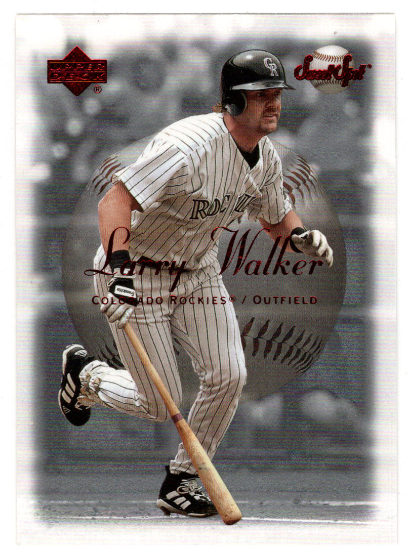 Larry Walker - Colorado Rockies (MLB Baseball Card) 2001 Upper Deck Sw –  PictureYourDreams