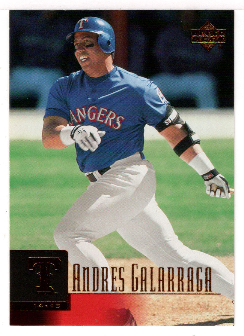 Andres Galarraga - Texas Rangers (MLB Baseball Card) 2001 Upper Deck # 334 Mint