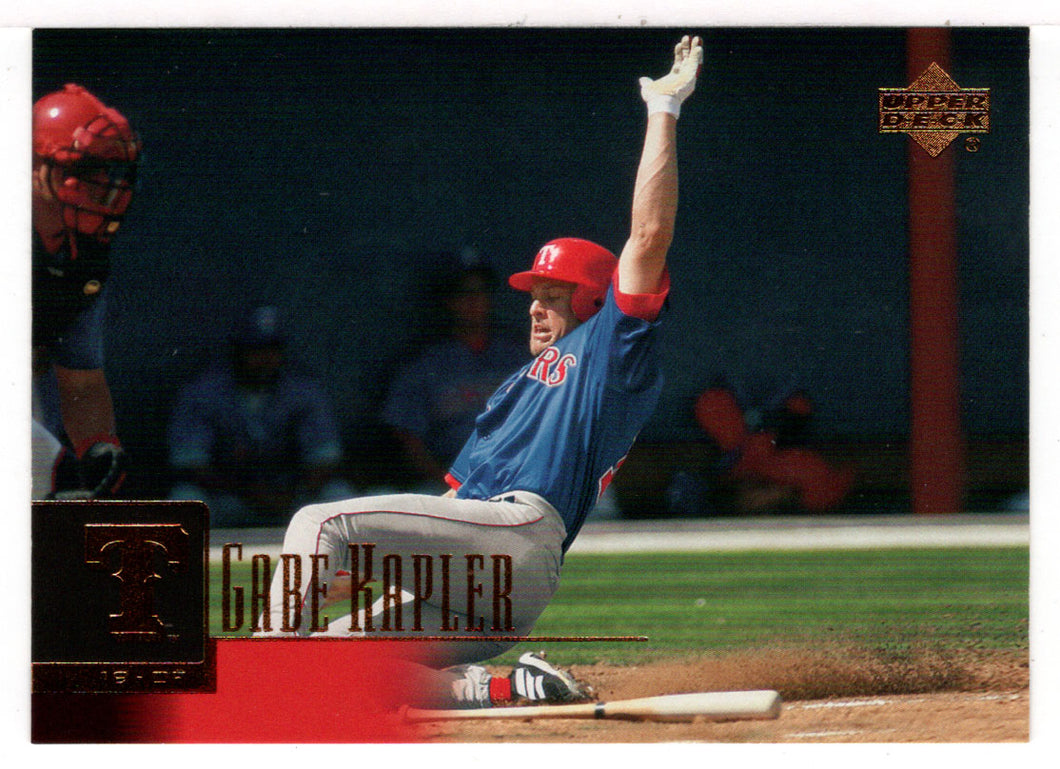 Gabe Kapler - Texas Rangers (MLB Baseball Card) 2001 Upper Deck # 335 Mint