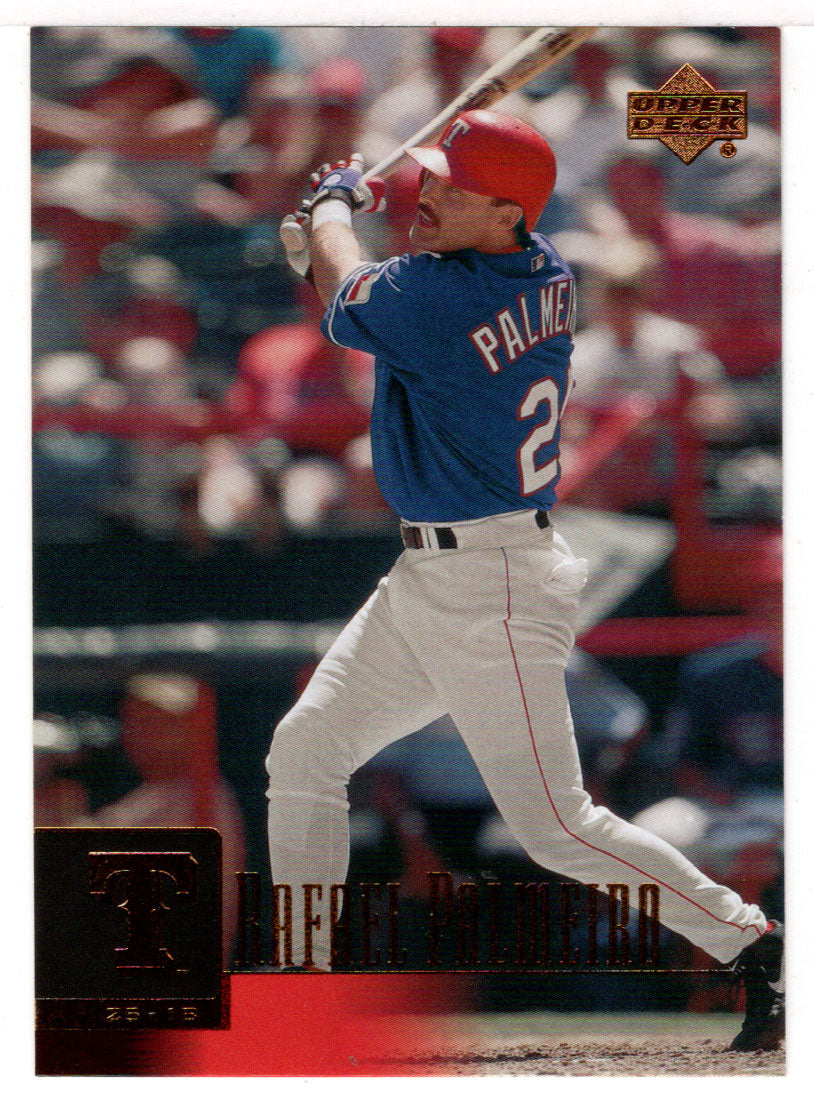 Rafael Palmeiro - Texas Rangers (MLB Baseball Card) 2001 Upper