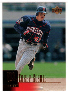 Corey Koskie - Minnesota Twins (MLB Baseball Card) 2001 Upper Deck # 354 Mint