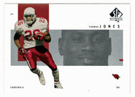 Thomas Jones - Arizona Cardinals (NFL Football Card) 2001 Upper Deck SP Authentic # 2 Mint