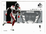 Tony Martin - Atlanta Falcons (NFL Football Card) 2001 Upper Deck SP Authentic # 6 Mint