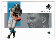 Wesley Walls - Carolina Panthers (NFL Football Card) 2001 Upper Deck SP Authentic # 15 Mint