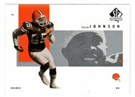 Kevin Johnson - Cleveland Browns (NFL Football Card) 2001 Upper Deck SP Authentic # 22 Mint