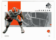 JaJuan Dawson - Cleveland Browns (NFL Football Card) 2001 Upper Deck SP Authentic # 23 Mint