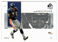 Mike Anderson - Denver Broncos (NFL Football Card) 2001 Upper Deck SP Authentic # 29 Mint