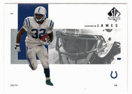 Edgerrin James - Indianapolis Colts (NFL Football Card) 2001 Upper Deck SP Authentic # 40 Mint