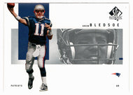 Drew Bledsoe - New England Patriots (NFL Football Card) 2001 Upper Deck SP Authentic # 53 Mint
