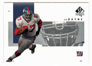 Ron Dayne - New York Giants (NFL Football Card) 2001 Upper Deck SP Authentic # 61 Mint