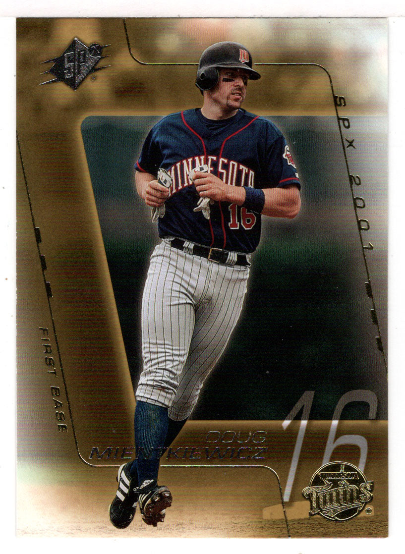 Doug Mientkiewicz - Minnesota Twins (MLB Baseball Card) 2001 Upper Deck SPx # 162 Mint