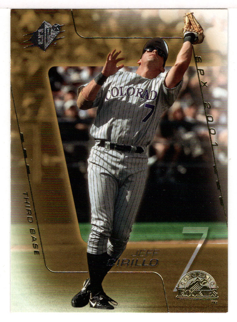 Jeff Cirillo - Colorado Rockies (MLB Baseball Card) 2001 Upper Deck SPx # 180 Mint