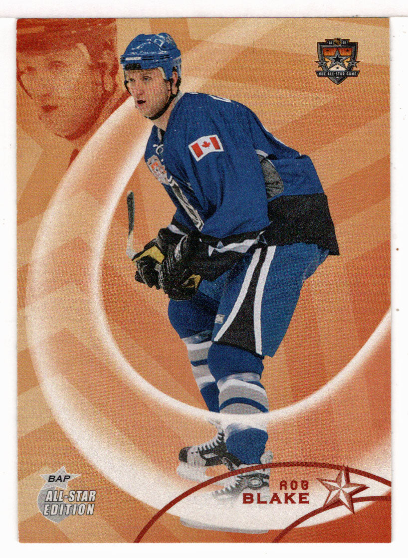 Rob Blake - Colorado Avalanche (NHL Hockey Card) 2002-03 Be A Player All-Star Edition # 4 Mint