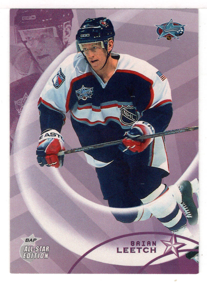 Brian Leetch - New York Rangers (NHL Hockey Card) 2002-03 Be A Player All-Star Edition # 49 Mint