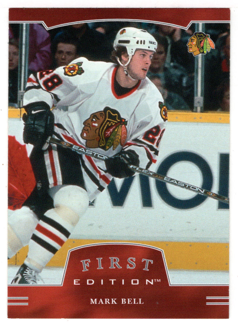 Mark Bell - Chicago Blackhawks (NHL Hockey Card) 2002-03 Be A Player First Edition # 8 Mint