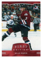 Milan Hejduk - Colorado Avalanche (NHL Hockey Card) 2002-03 Be A Player First Edition # 16 Mint