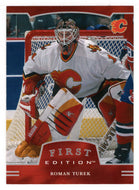 Roman Turek - Calgary Flames (NHL Hockey Card) 2002-03 Be A Player First Edition # 28 Mint