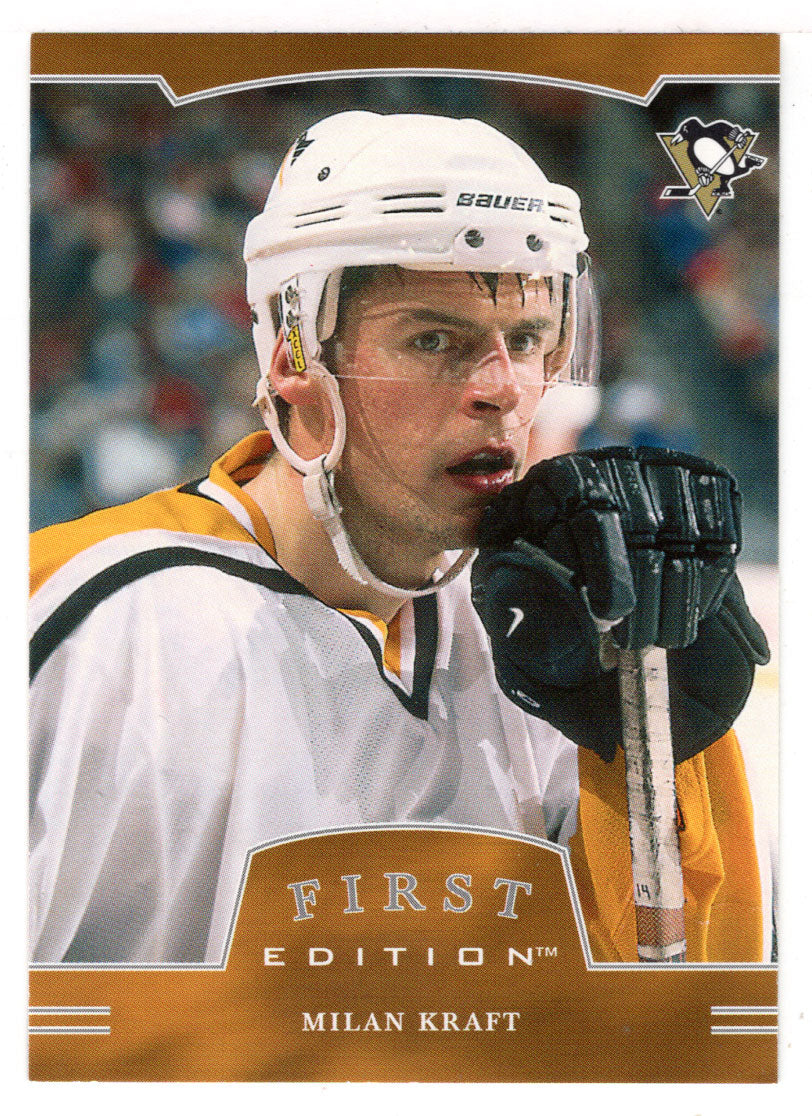 Milan Kraft - Pittsburgh Penguins (NHL Hockey Card) 2002-03 Be A Player First Edition # 45 Mint
