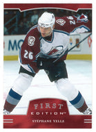 Stephane Yelle - Colorado Avalanche (NHL Hockey Card) 2002-03 Be A Player First Edition # 60 Mint