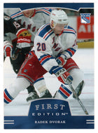 Radek Dvorak - New York Rangers (NHL Hockey Card) 2002-03 Be A Player First Edition # 67 Mint