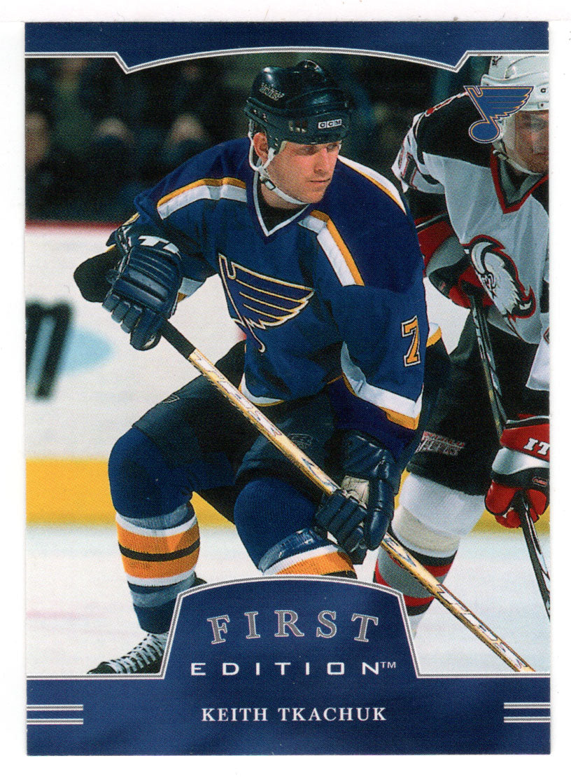 Keith Tkachuk - St. Louis Blues (NHL Hockey Card) 2002-03 Be A Player First Edition # 68 Mint