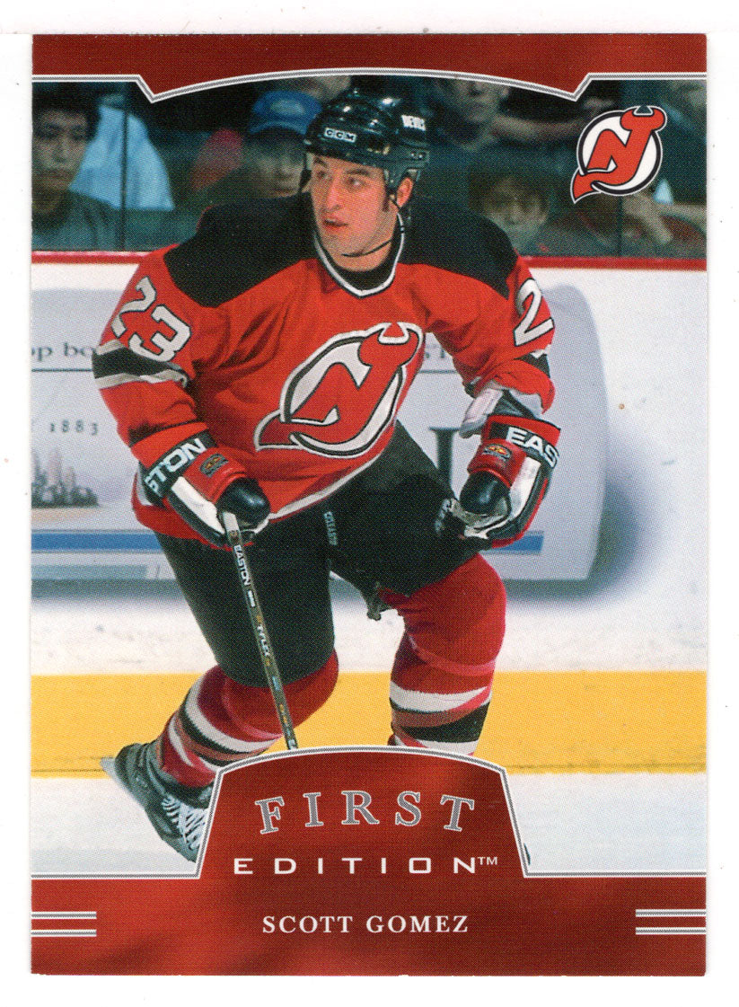 Scott Gomez - New Jersey Devils (NHL Hockey Card) 2002-03 Be A Player First Edition # 114 Mint