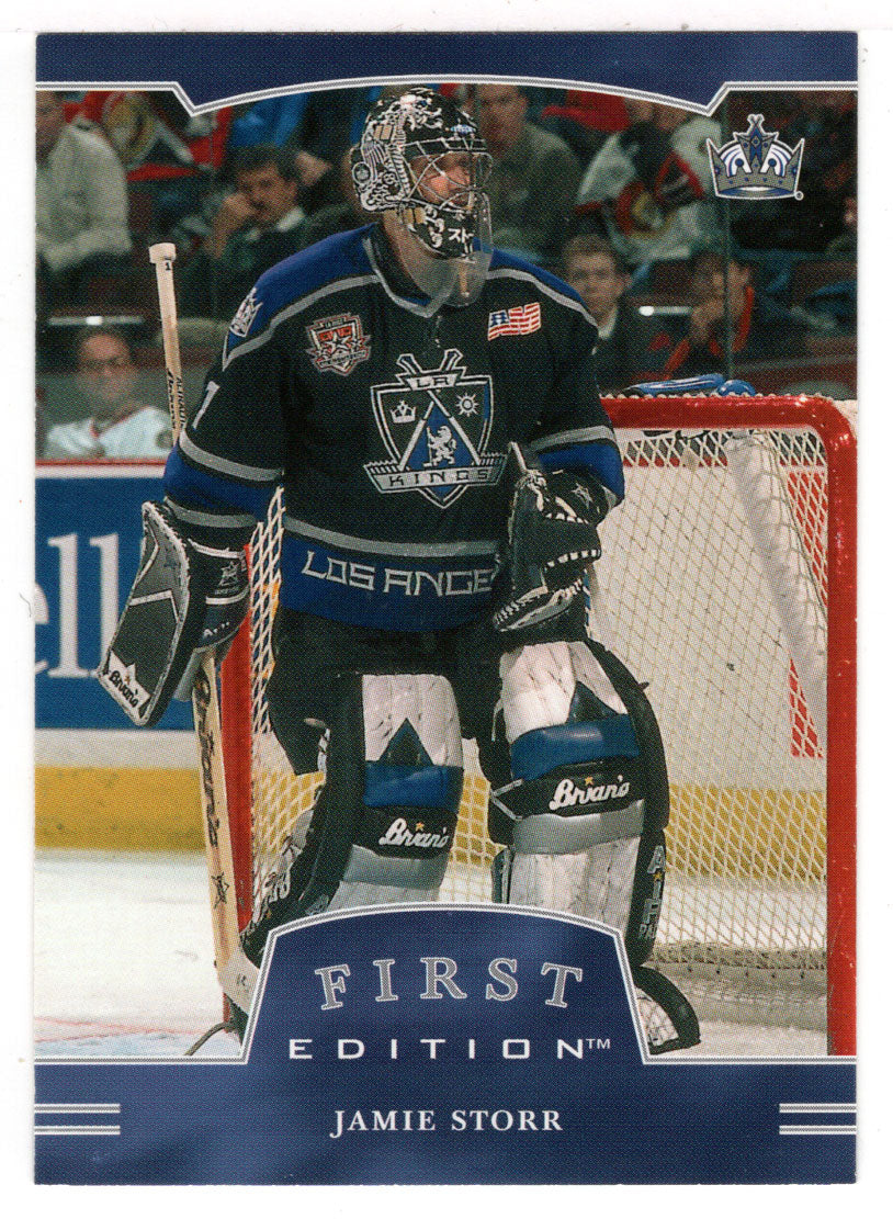 Jamie Storr - Los Angeles Kings (NHL Hockey Card) 2002-03 Be A Player First Edition # 127 Mint