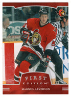 Magnus Arvedson - Ottawa Senators (NHL Hockey Card) 2002-03 Be A Player First Edition # 161 Mint