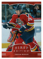 Viktor Kozlov - Florida Panthers (NHL Hockey Card) 2002-03 Be A Player First Edition # 168 Mint