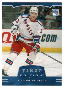 Vladimir Malakhov - New York Rangers (NHL Hockey Card) 2002-03 Be A Player First Edition # 172 Mint