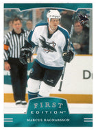 Marcus Ragnarsson - San Jose Sharks (NHL Hockey Card) 2002-03 Be A Player First Edition # 193 Mint