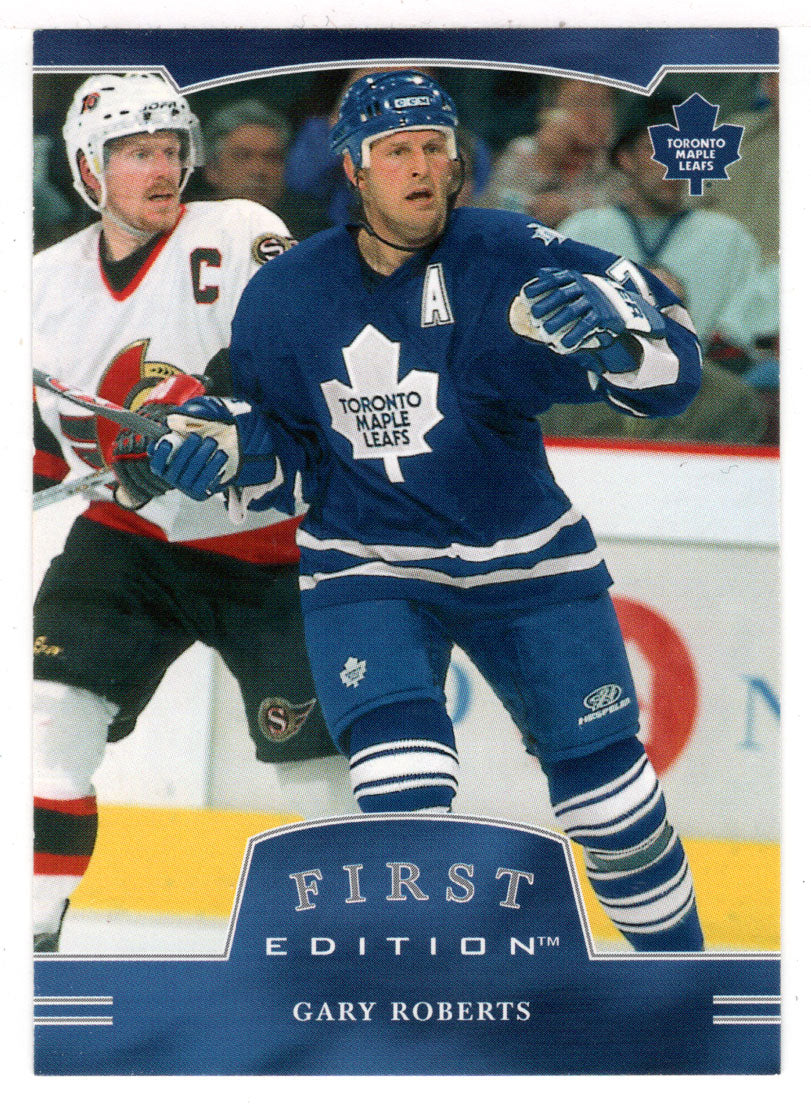 Gary Roberts - Toronto Maple Leafs (NHL Hockey Card) 2002-03 Be A Player First Edition # 200 Mint