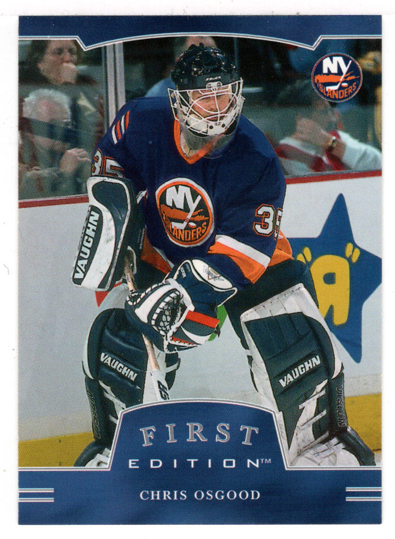 Chris Osgood - New York Islanders (NHL Hockey Card) 2002-03 Be A Player First Edition # 209 Mint