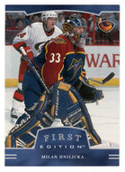 Milan Hnilicka - Atlanta Thrashers (NHL Hockey Card) 2002-03 Be A Player First Edition # 229 Mint