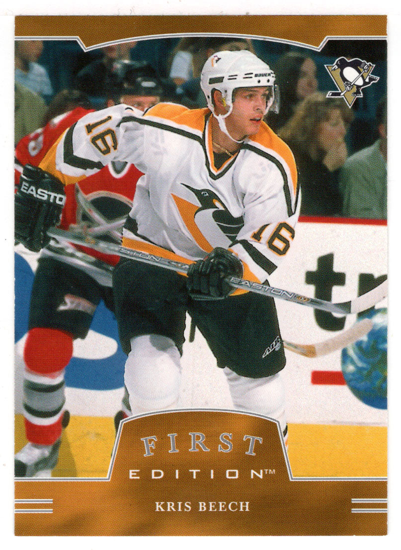 Kris Beech - Pittsburgh Penguins (NHL Hockey Card) 2002-03 Be A Player First Edition # 237 Mint