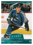 Patrick Marleau - San Jose Sharks (NHL Hockey Card) 2002-03 Be A Player First Edition # 238 Mint
