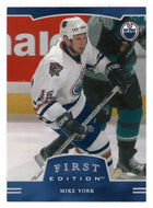 Mike York - Edmonton Oilers (NHL Hockey Card) 2002-03 Be A Player First Edition # 246 Mint