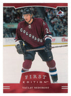 Vaclav Nedorost - Colorado Avalanche (NHL Hockey Card) 2002-03 Be A Player First Edition # 255 Mint