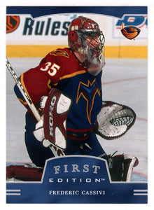 Frederic Cassivi - Atlanta Thrashers (NHL Hockey Card) 2002-03 Be A Player First Edition # 262 Mint